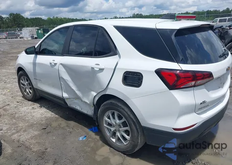 2022 Chevrolet Equinox Fwd Ls из США, поврежденный, VIN 3GNAXHEV1NS160608